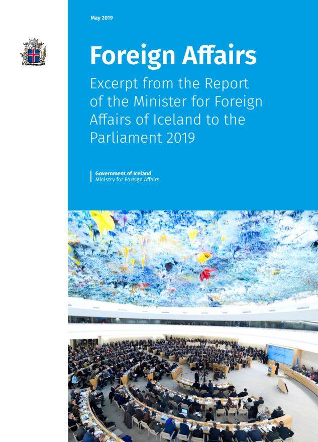 Excerpt from the Report of the Minister for Foreign Affairs of Iceland to the Parliament 2019 - mynd