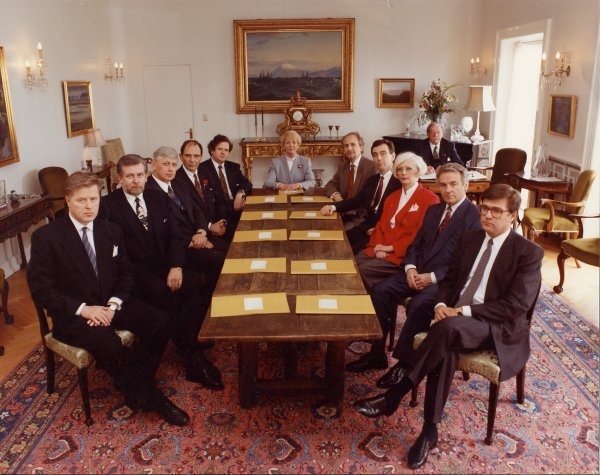 Fyrsta ráðuneyti Davíðs Oddssonar 30. apríl 1991